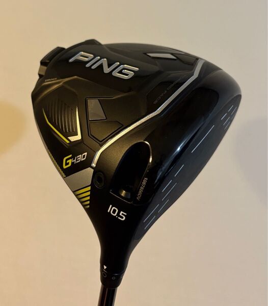 【美品/ラウンド未使用】PING G430 MAX 10.5度 PING TOUR 2.0 Chrome