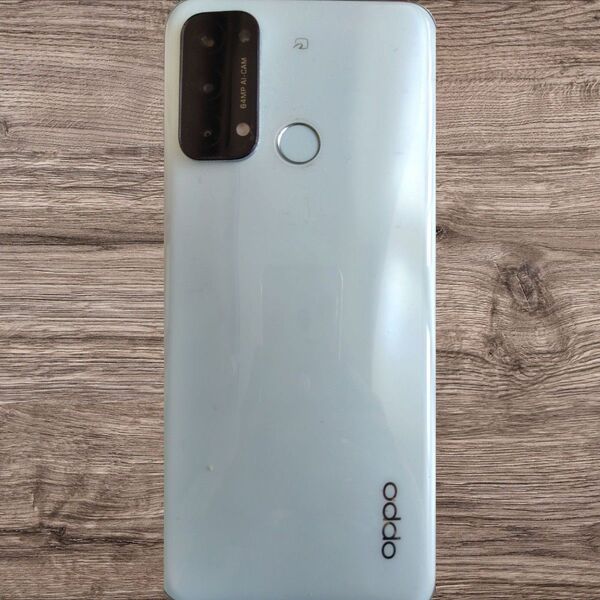 OPPO reno5aアイスブルー 本体のみ simフリー版 訳あり品