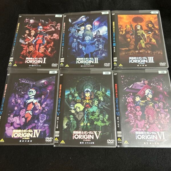 機動戦士ガンダム THE ORIGIN 全6枚 I、II、III、IV、V、VI 全巻セット