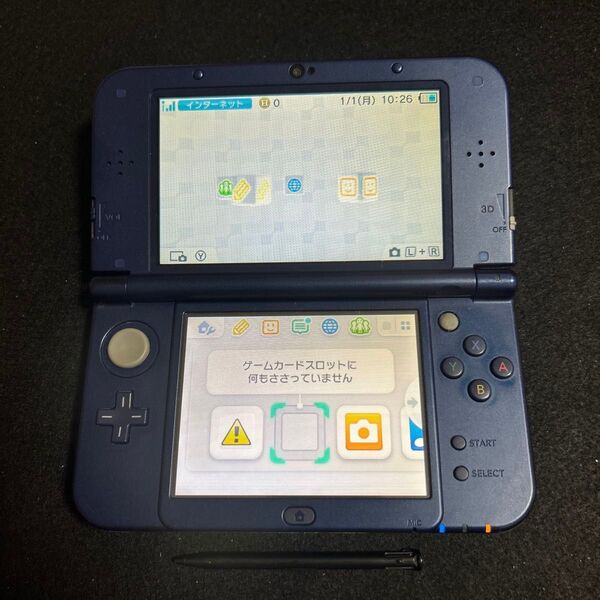 Newニンテンドー3DS LL メタリックブルー