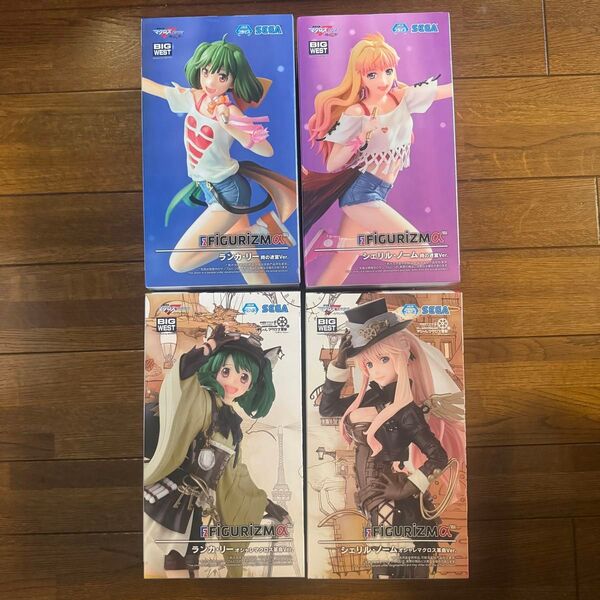 マクロスF FIGURIZMα ランカ・リー・シェリル・ノーム フィギュア4種セット