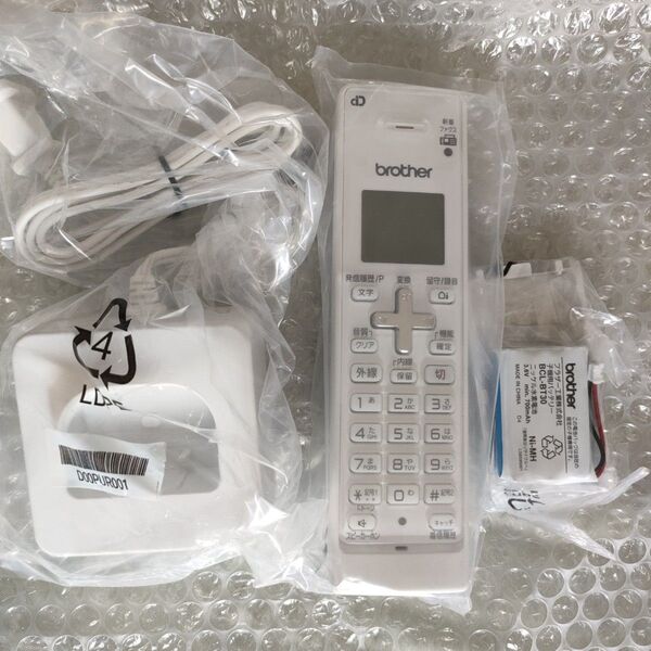 新品未使用品】BCL-D120K ホワイト 子機 ブラザーFAX 複合機★送料無料