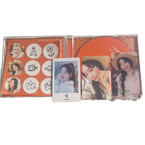 TWICE5 ダヒョン 通常版 CD トレカ 封入 アルバム 特典 HMV TWICETWICE