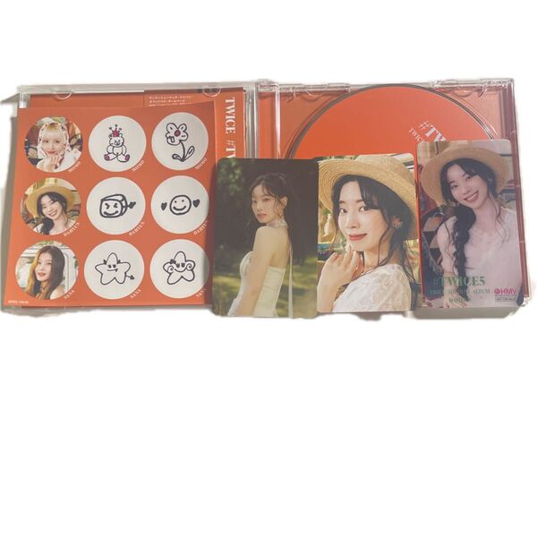 TWICE5 ダヒョン 通常版 CD トレカ 封入 アルバム 特典 HMV TWICETWICE