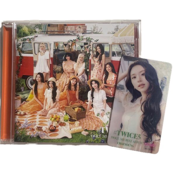 TWICE5 CD アルバム 通常版 トレカ 特典 HMV チェヨンTWICE
