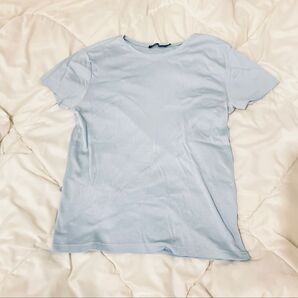 【未使用】ラルフローレン Tシャツ ブルー 水色 トップス 半袖 L l ラルフ 半袖カットソー シンプル