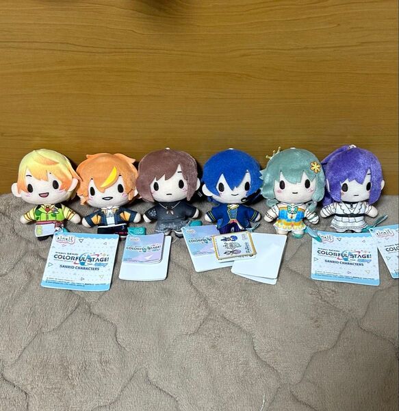 【当日発送】プロセカ ふわぷち マスコット 東雲彰人 東雲絵名 草薙寧々 朝比奈まふゆ KAITO 天馬司