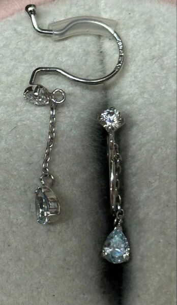 canal4°C k10WG カラーストーンイヤーカフ 美品!