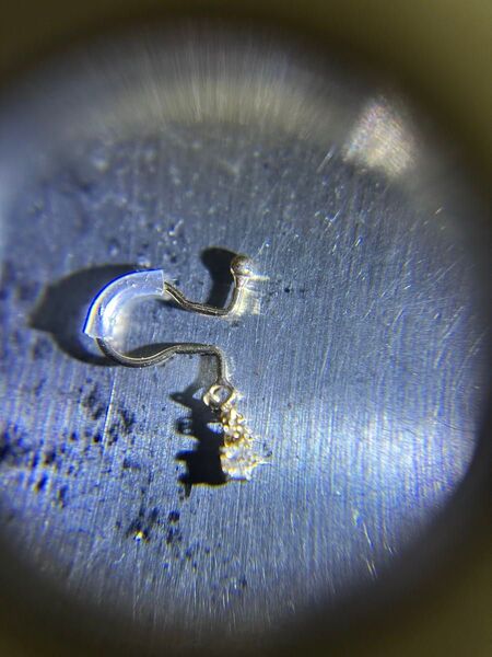 k10 ダイヤ0.02ct イヤーカフ 難あり