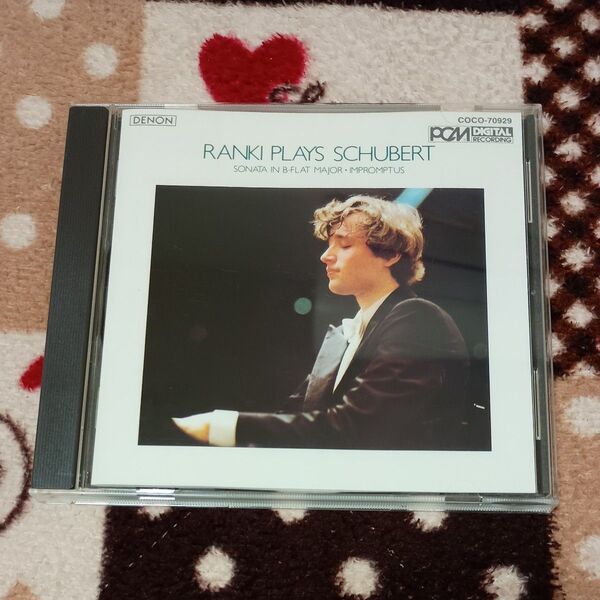 DENON CD RANKI PLAYS SCHUBERT COCO-70929 シューベルト ラーンキ