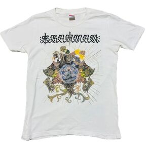 ブラフマン Tシャツ Mサイズ プリント 白 BRAHMAN