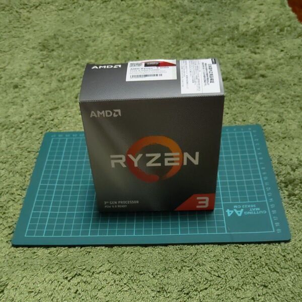 AMD Ryzen 3 CPU 3100 ファン付き