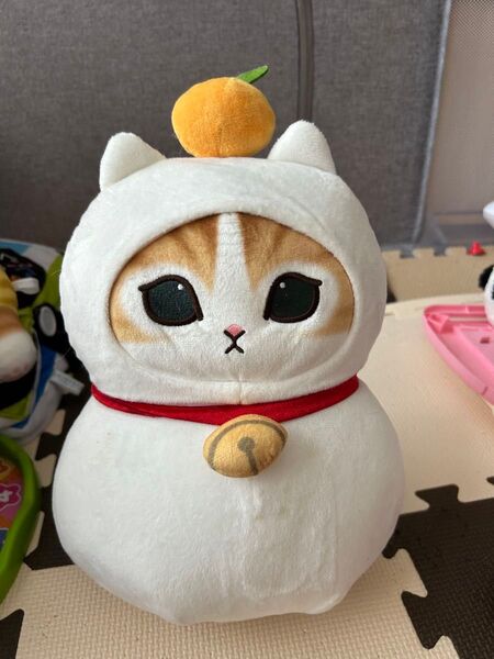 モフサンド 鏡餅にゃんBIGぬいぐるみ mofusand