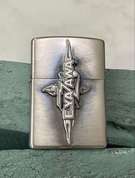 ZIPPO 1999年製 E.YAZAWA 旧ロゴメタル貼り 90sヴィンテージ ジッポー 矢沢永吉 永ちゃん 喫煙具