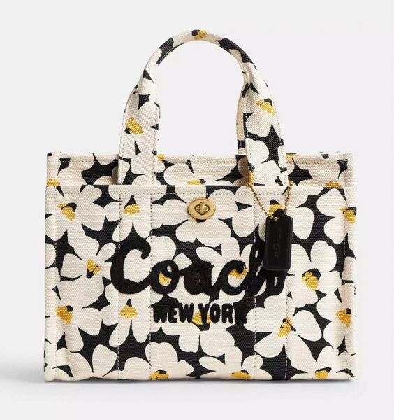 【COACH】カーゴ トート 26・フローラル プリント トートバッグ