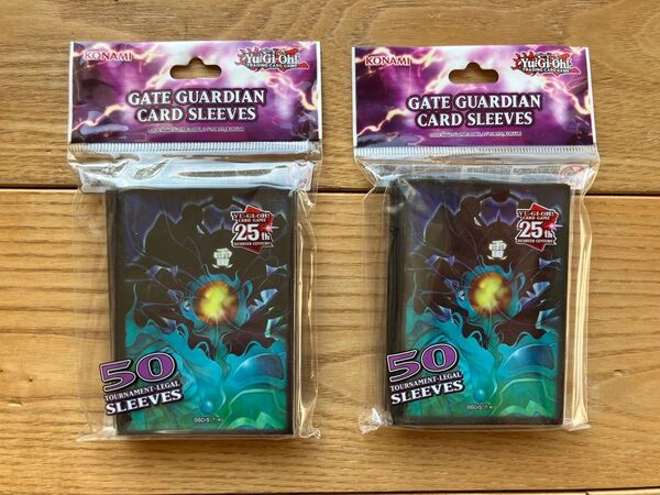 遊戯王OCG ゲート・ガーディアン 公式スリーブ 50枚×2
