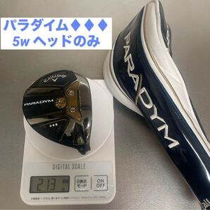 キャロウェイ パラダイム トリプルダイヤ 5W ヘッドのみ