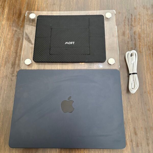 MacBook Air 13.6インチ M2メモリ16GB SSD512GBスペースグレイ2022年12月購入美品おまけあり