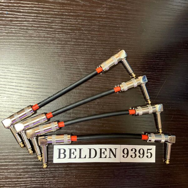 BELDEN 9395 パッチケーブル 15cm 4本 LL 赤