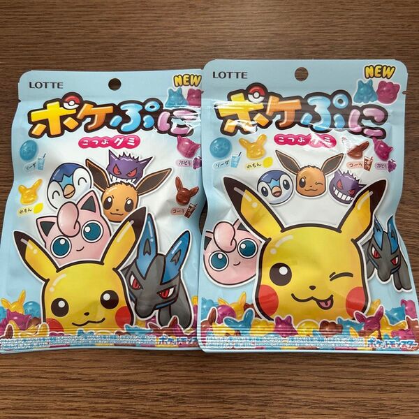 LOTTE ポケぷに こつぶグミ ポケモン ピカチュウ