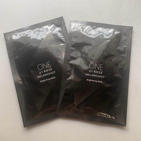 【新品未使用品】ONE BY KOSE MELANOSHOT Brightening Mask W 薬用シート状美白マスク 日本製