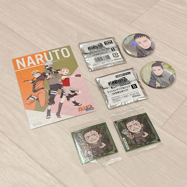 NARUTO ナンジャタウン 缶バッジ 奈良シカマル まとめ売り