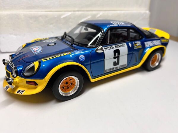 Alpine A110 ターボセヴェンヌラリー 1/18ミニカー アルピーヌ otto