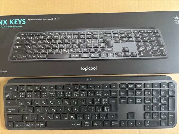 ロジクール Logicool ワイヤレスキーボード KX800 MX KEYS 日本語配列