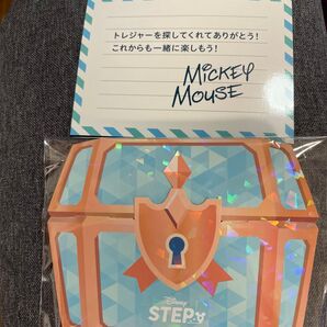 Disney STEP リアルトレジャープレゼントキャンペーン当選ピンバッジ