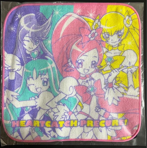 2010年夏 スタンプラリー 記念品 ミニハンカチ 映画ハートキャッチプリキュア! 花の都でファッションショー・・・ですか!?