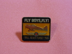 激レア！１９９５年 映画 『君を忘れない FLY BOYS，FLY！』オリジナル ピンバッジ ピンズ☆