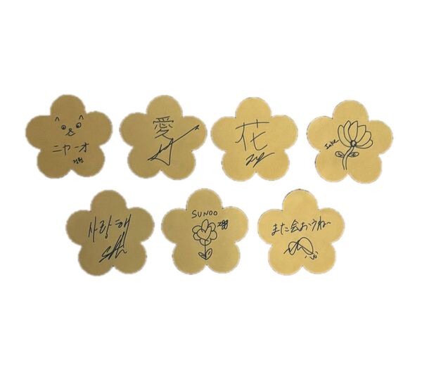 ENHYPEN エンハイフン FATE PLUS FATE+ 花びら オレンジフラワー 落下物 ポートメッセなごや オール コンプ