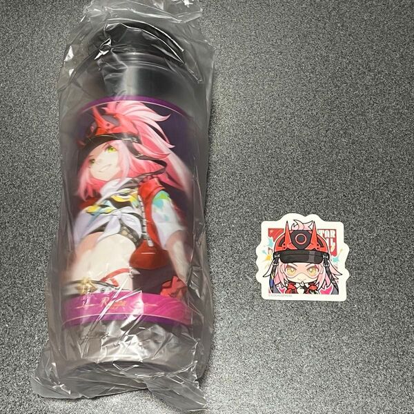 崩壊:スターレイル スシローコラボ ステッカー クリアボトル 乱破