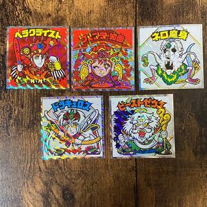紅白ビックリマンシール 5枚セット ヘラクライスト