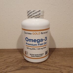 California Gold Nutritionプレミアムフィッシュオイル オメガ3 脂肪酸 100粒