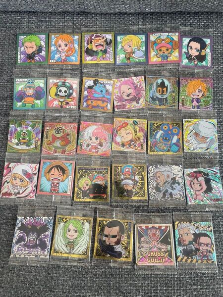 ワンピースシールウエハースLOG.8 全29種 セミプリートセット 3枚不足
