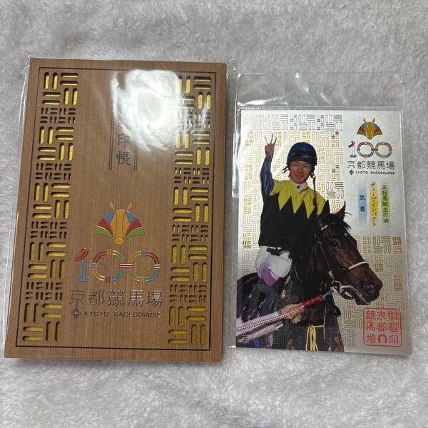 御駿印帳 京都競馬場 100周年記念 三冠馬誕生の地 武豊 ディープインパクト