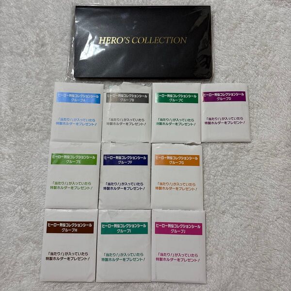 JRA ウェルカムチャンス ヒーロー列伝コレクションシール グループA B C D E F G H I J