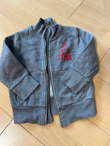 DIESEL グレー ジャケット トレーナー ジッパー付き ブルゾン キッズ グレー ジャケット 90cm 95cm