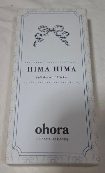 おまけ付★HIMAHIMAコラボ★ohora★オホーラ★ジェルネイルシール★N_MILKY_LACE