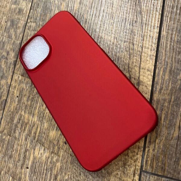 未使用 iPhoneケース iPhone15 ワインレッド