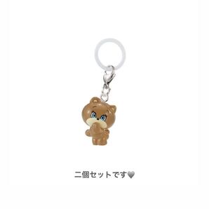 foxy illustrations めじるしアクセサリー ベアー 2個セット 新品未開封