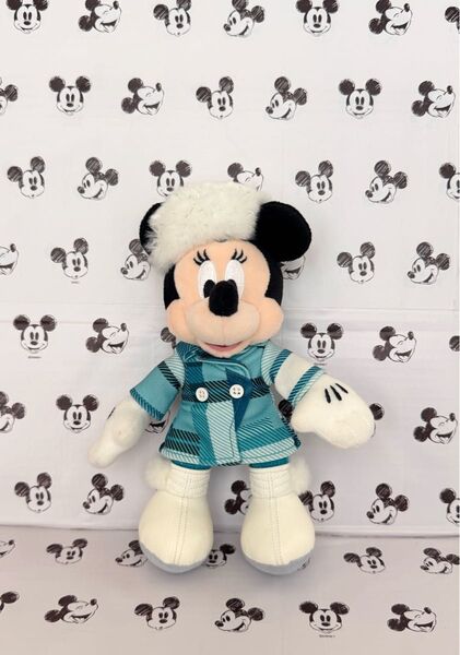 ミニーのスタイルスタジオ ぬいぐるみバッジ 冬