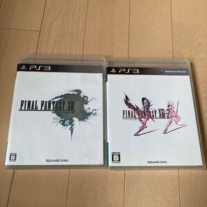 動作未確認 PS3 ソフト FINAL FANTASY XIII XIII-2 2本セット セット売り まとめ売り