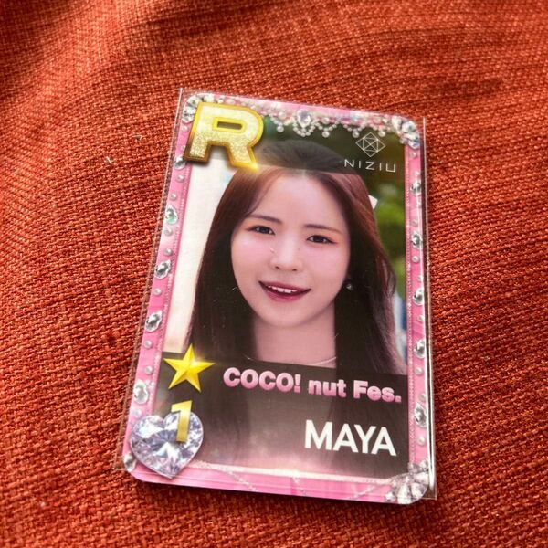 NiziU MAYA メンバーカード COCO!nut Fes.