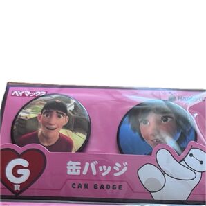 Happyくじ ベイマックス vol.2.0 G賞 缶バッジ タダシ ヒロ