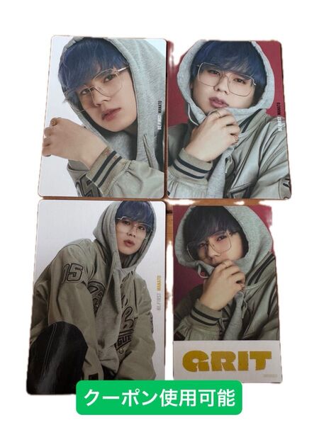 BE:FIRST GRIT トレカ スマホサイズステッカー マナト MANATO 4点セット コンプ