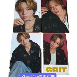 BE:FIRST GRIT トレカ スマホサイズステッカー ソウタ SOTA 4点セット コンプ