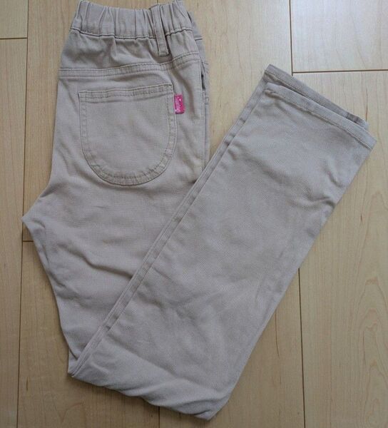 ☆ストレッチロングパンツ ベージュ☆130cm