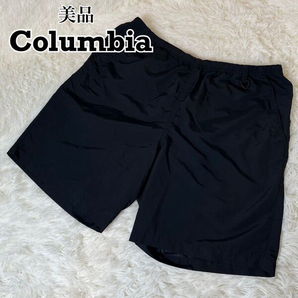 美品 Columbia ショートパンツ ナイロン 撥水 UVカット 軽量